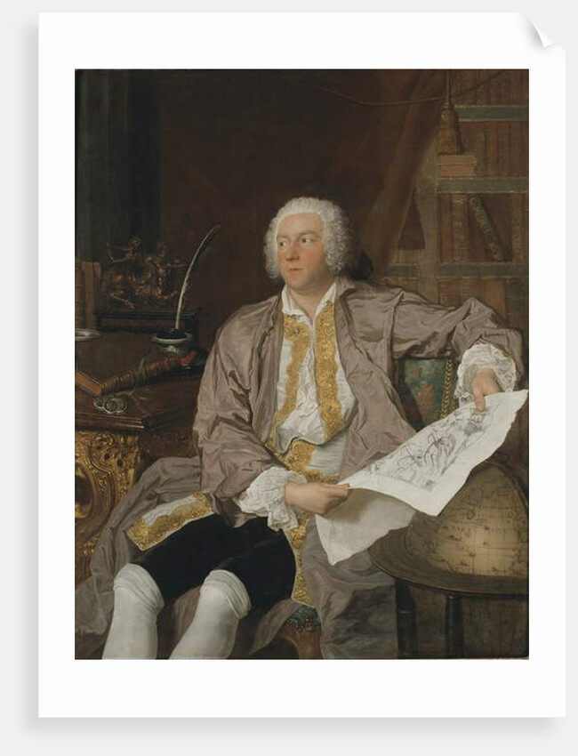 Count Carl Gustaf Tessin by Jacques Andre Joseph Camelot Aved