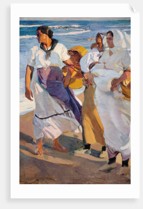 Valencian Fisherwomen, 1915 by Joaquin Sorolla y Bastida