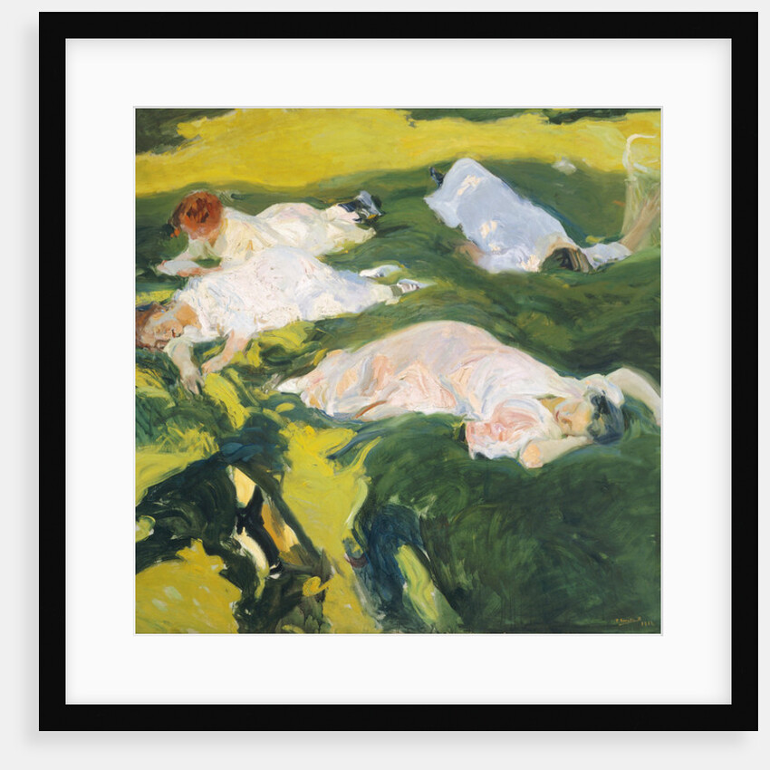 The Siesta, 1911 by Joaquin Sorolla y Bastida