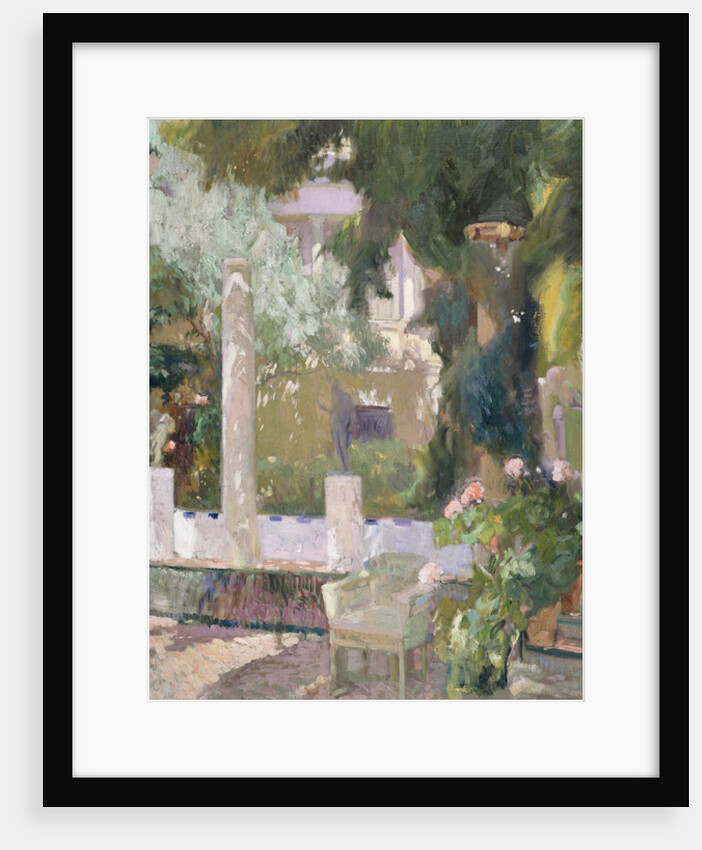 The Gardens at the Sorolla Family House, 1920 by Joaquin Sorolla y Bastida
