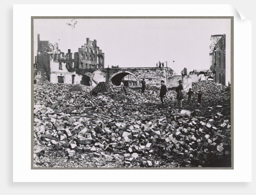 The ruins of Richmond, Virginia, 1865 by Andrew Joseph Russell