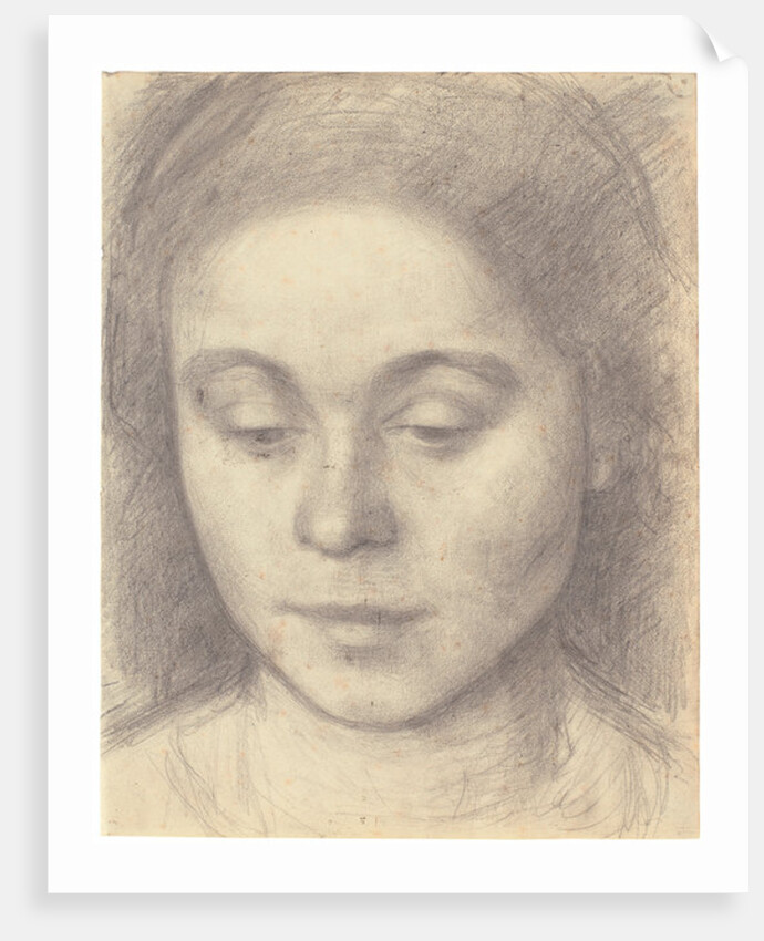 Portrait of Ida, the Artist's Wife, 1898 by Vilhelm Hammershoi