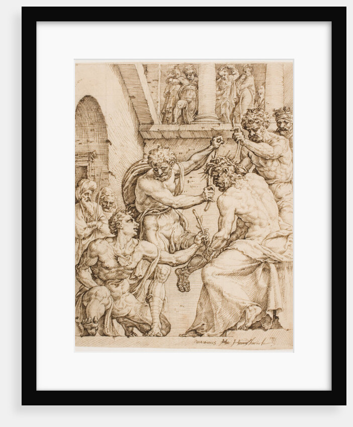 Christ Being Crowned with Thorns, c. 1548 by Maerten van Heemskerck