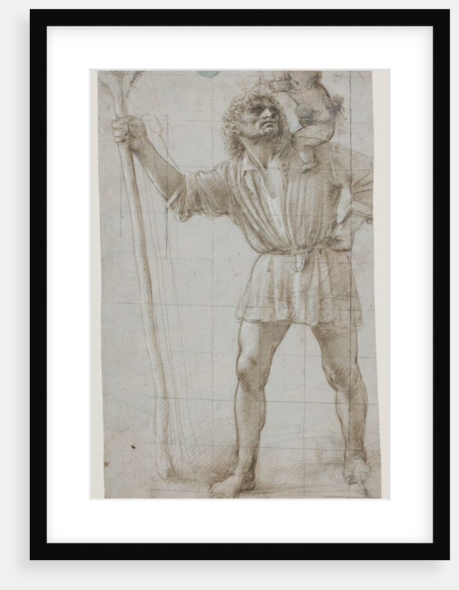 St. Christopher with the Infant Jesus, c. 1490 by Donato Bramante