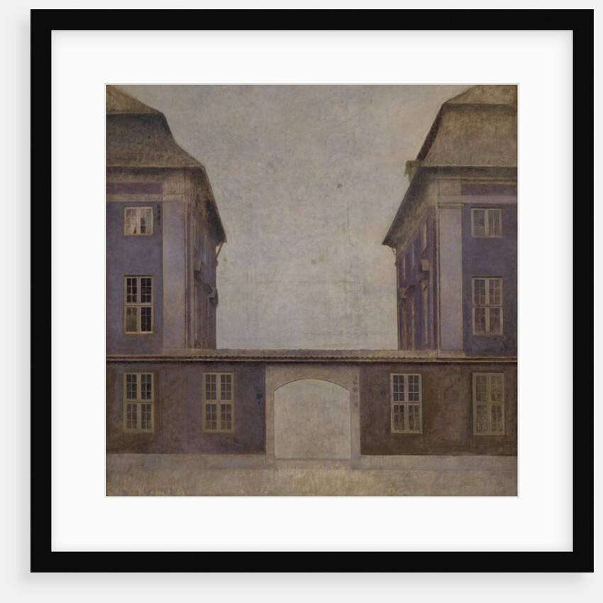 The Buildings of the Asiatic Company, seen from St. Annæ Gade, 1902 by Vilhelm Hammershoi
