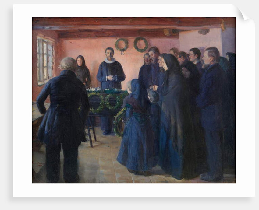 A Funeral, 1891 by Anna Kirstine Ancher