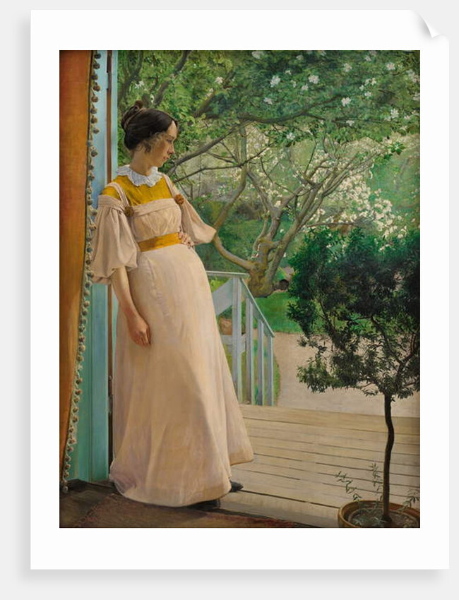 The Artist's Wife, 1897 by Laurits Andersen Ring