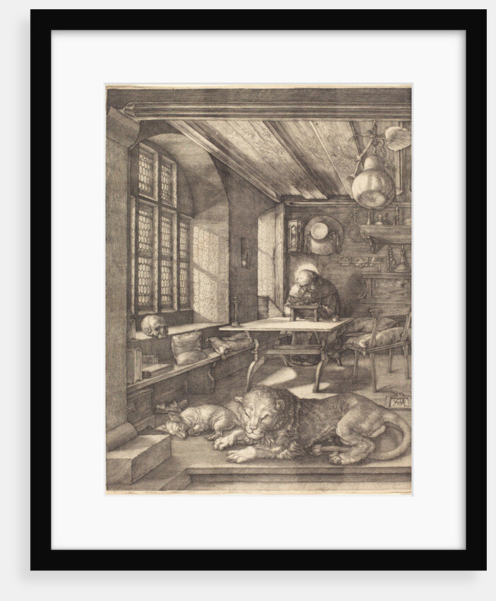 St. Jerome in his Study, 1514 by Albrecht Dürer or Duerer