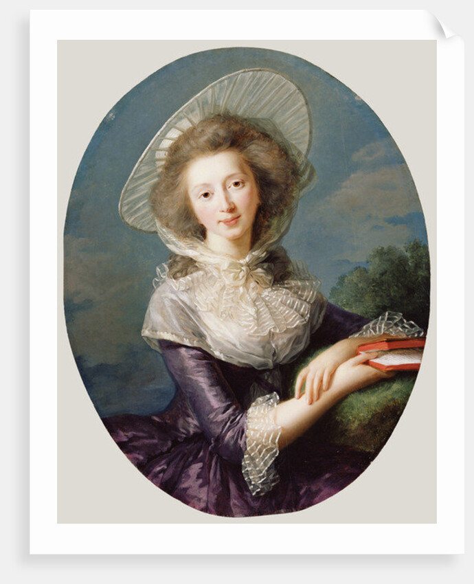 The Vicomtesse de Vaudreuil, 1785 by Elisabeth Louise Vigee-Lebrun