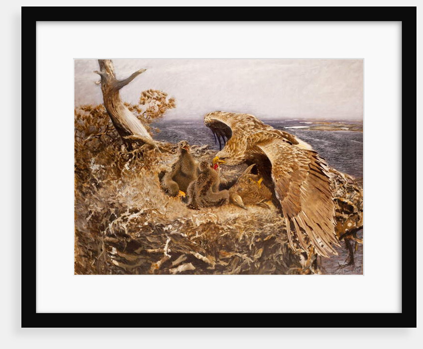 Sea Eagle's Nest, 1907 by Bruno Andreas Liljefors