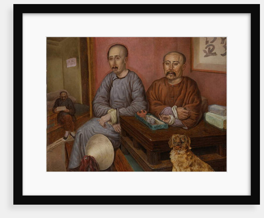 Chinese Merchants by Carl Peter Mazer