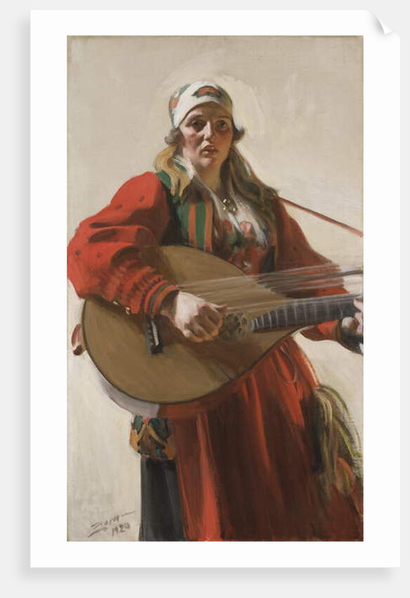 Home Tunes, 1920 by Anders Leonard Zorn