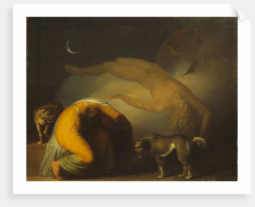 The Spirit of Culmin Appears to his Mother by Nicolai Abraham Abildgaard