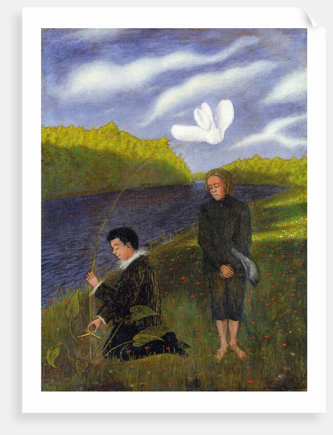 The Wonderful Flower by Hugo Simberg