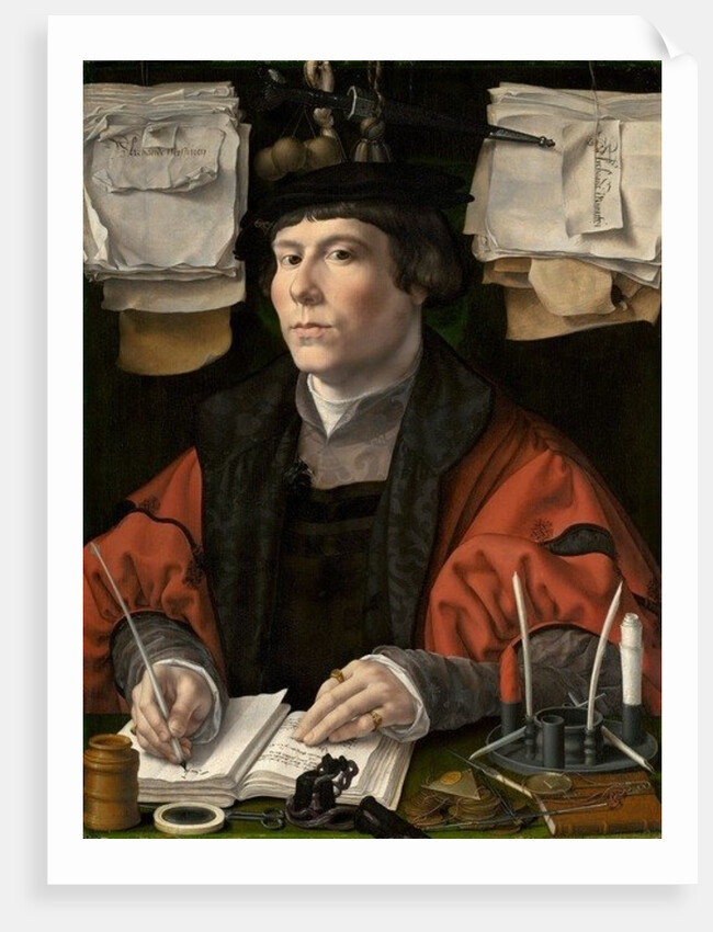 Portrait of a Merchant, c.1530 by Jan Gossaert