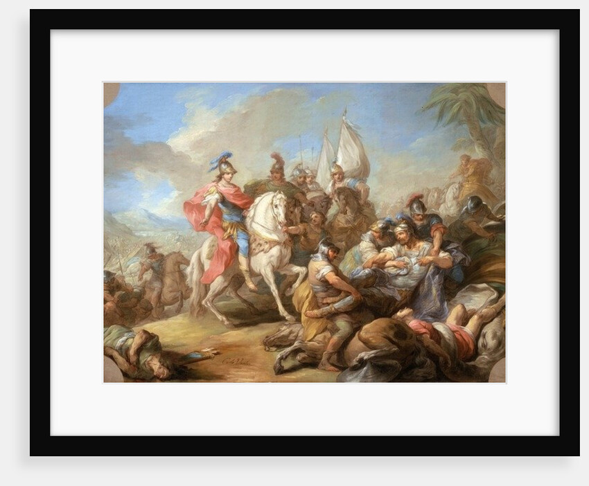 The Victory of Alexander over Porus, c.1738 by Carle van Loo