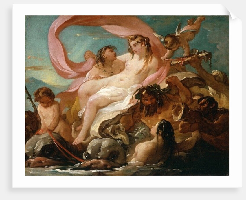 Venus Emerging from the Sea, c.1754-5 by Joseph-Marie the Elder Vien