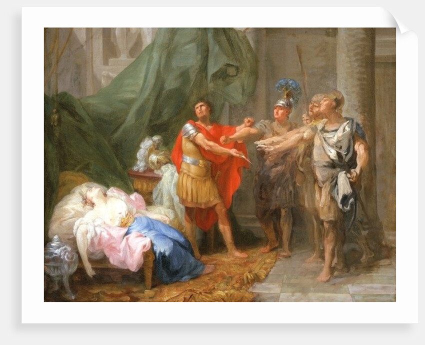 The Oath of Brutus, c.1771 by Jacques Antoine Beaufort