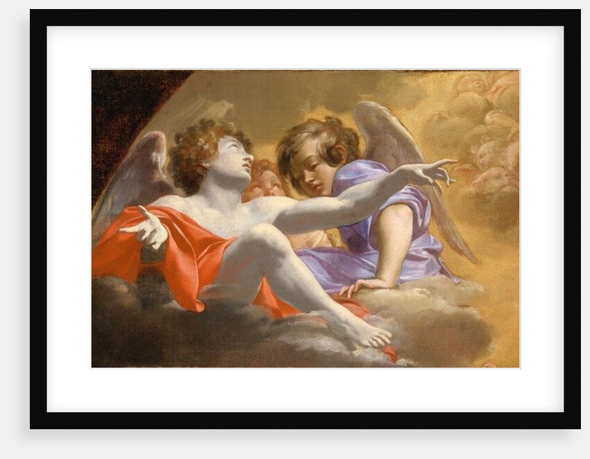 Model for Altarpiece in St. Peter's, 1625 by Simon Vouet