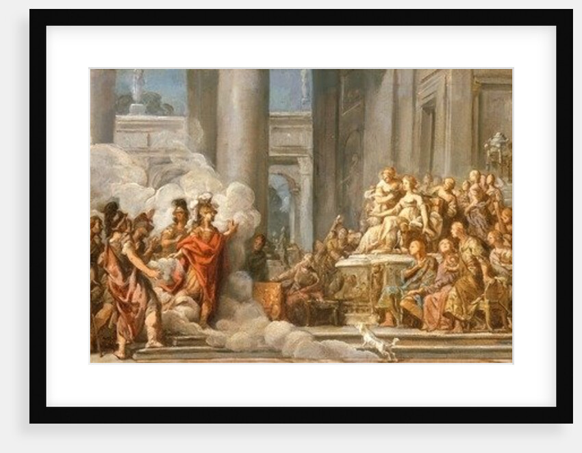 The Arrival of Aeneas in Carthage, 1772-4 by Jean Bernard Restout