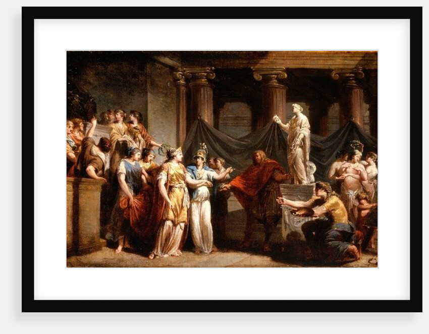 The Temple of the Liberal Arts, with the City of Bern and Minerva, 1779 by Jacques Henri Sablet