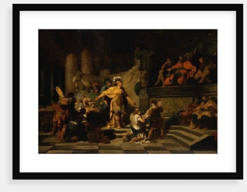 Aeneas Offering Presents to King Latinus and Asking Him for the Hand of His Daughter, 1778 by Jean-Baptiste Regnault