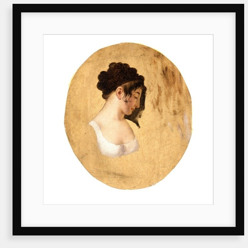 Profile of a Young Woman's Head, c.1794 by Louis Leopold Boilly