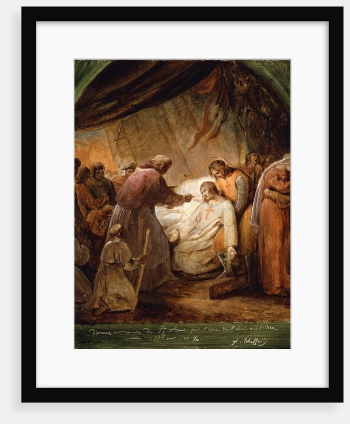 The Last Communion of Saint Louis, 1823 by Ary Scheffer