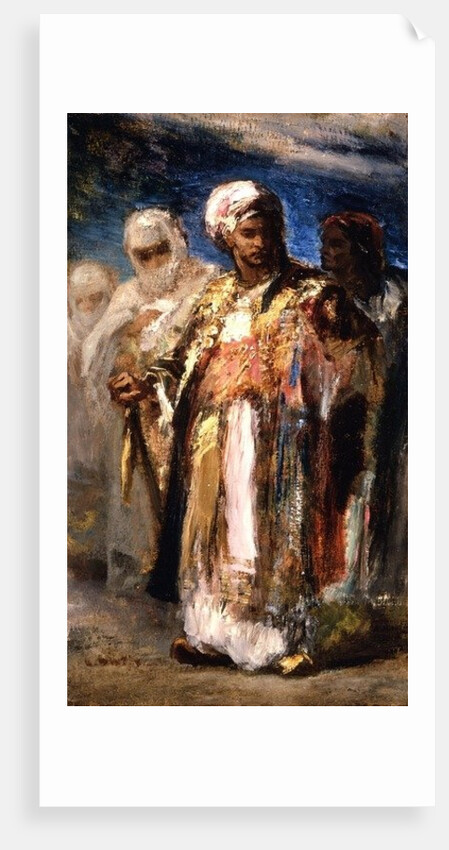 Men in Oriental Costumes, c.1845 by Narcisse Virgile Diaz de la Pena