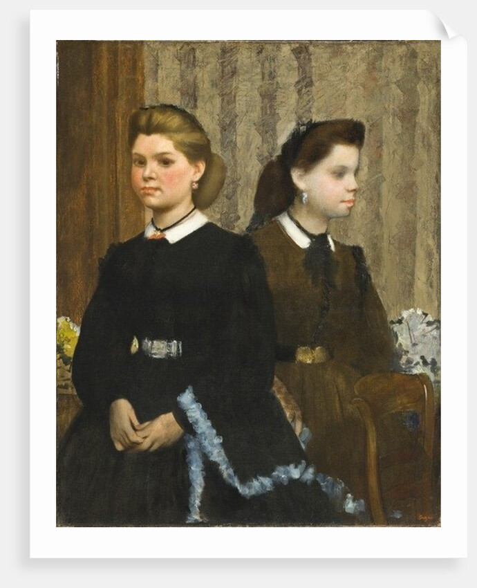 The Bellelli Sisters, 1865-6 by Edgar Degas