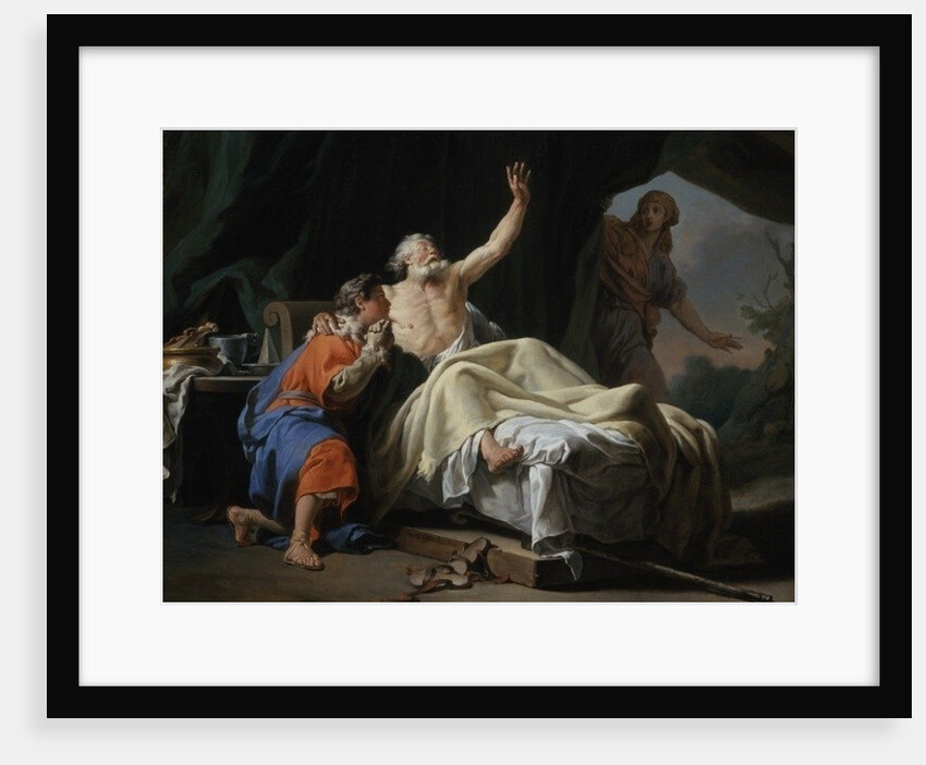 Isaac Blessing Jacob, 1768 Paintings by Nicolas Guy Brenet