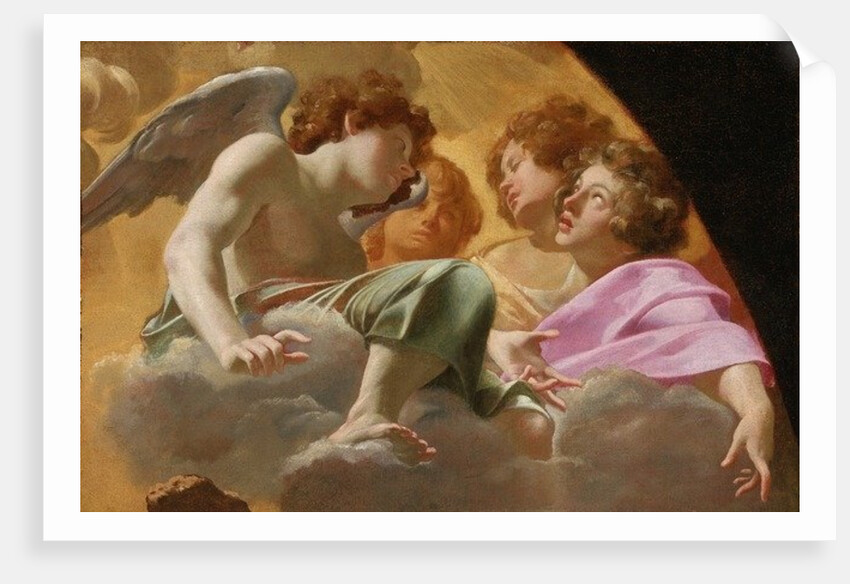 Model for Altarpiece in St. Peter's, 1625 by Simon Vouet