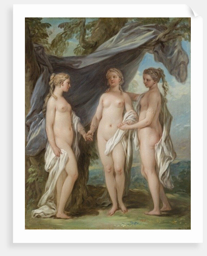 The Three Graces, c.1763 by Charles-Amedee-Philippe van Loo