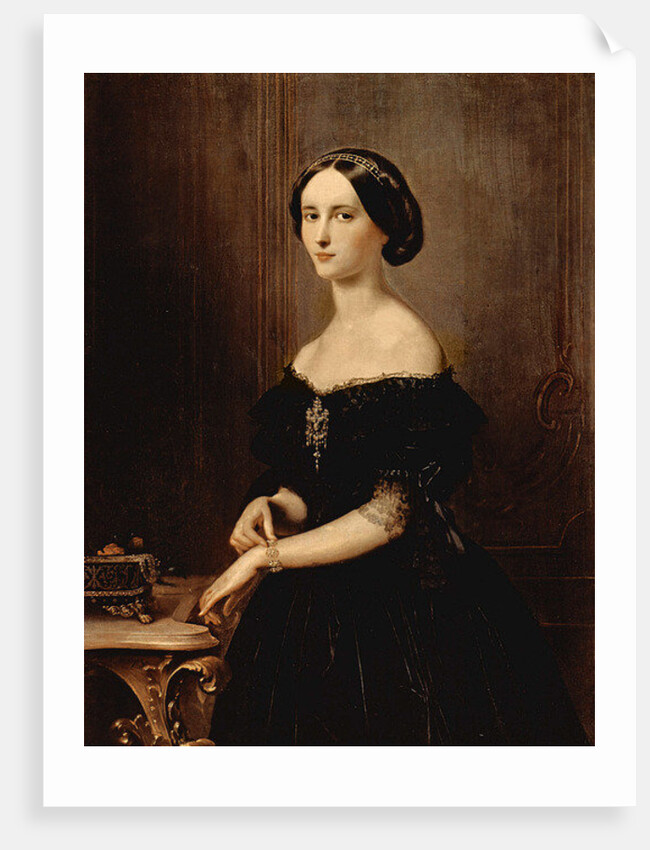 Portrait of a Venetian Woman, c.1852 by Francesco Hayez