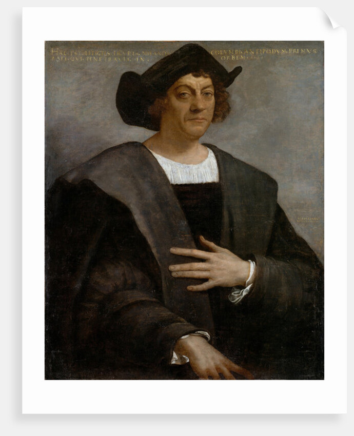 Portrait of a Man, Said to be Christopher Columbus, 1519 by Sebastiano del Piombo