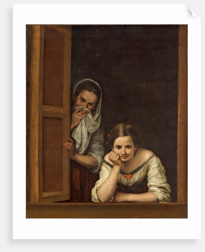 Women from Galicia at the Window, c.1655-1660 by Bartolome Esteban Murillo