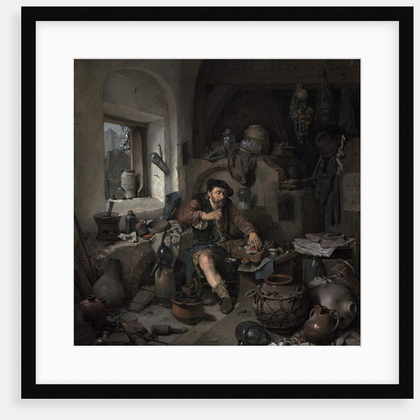 The Alchemist, 1663 by Cornelis Bega