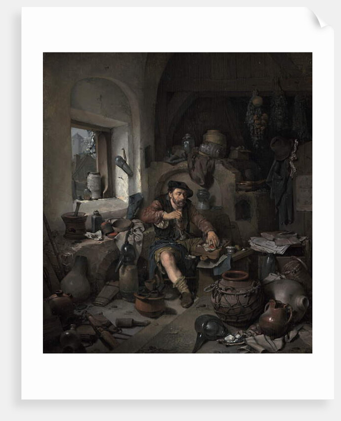 The Alchemist, 1663 by Cornelis Bega