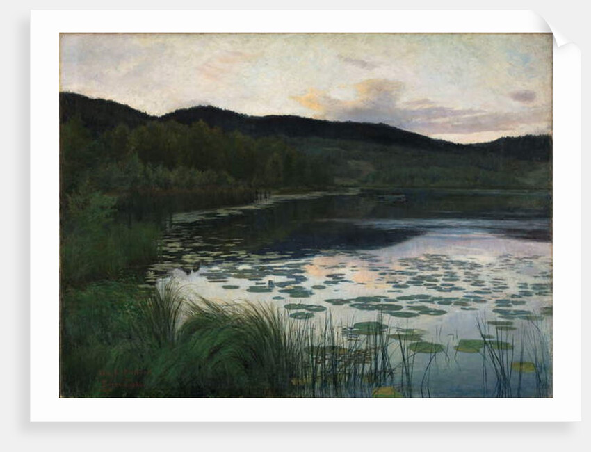 Summer Night, 1886 by Kitty Lange Kielland