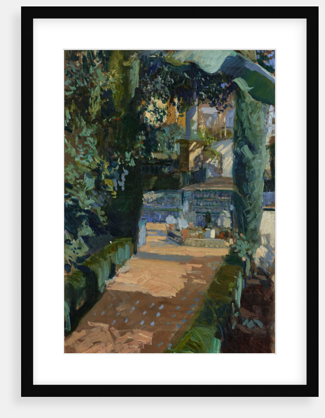 Court of the Dances, Alcázar, Sevilla, 1910 by Joaquin Sorolla y Bastida