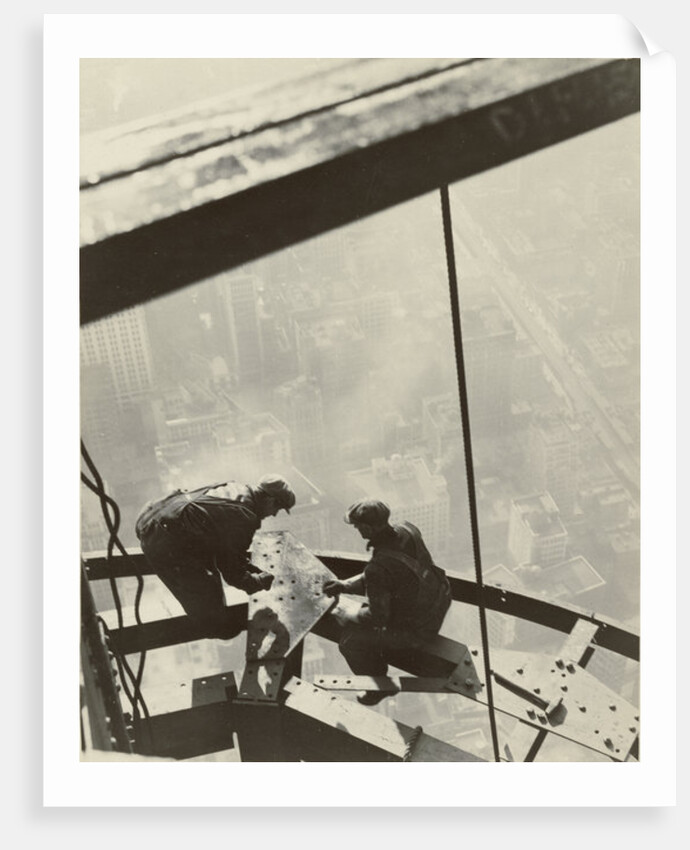 Empire State Building, New York, 1931 by Lewis Wickes Hine