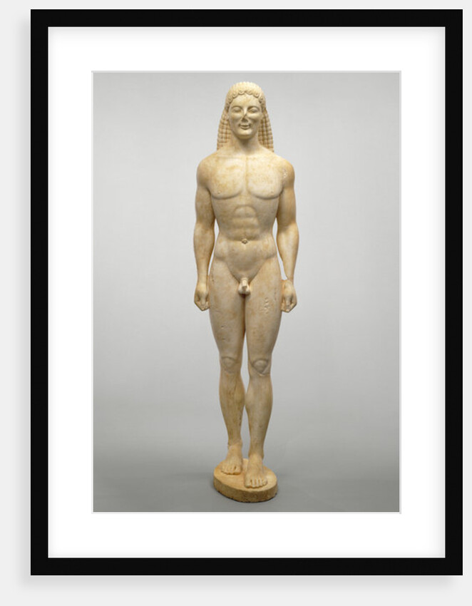 Kouros, c.530 BC by Greek school