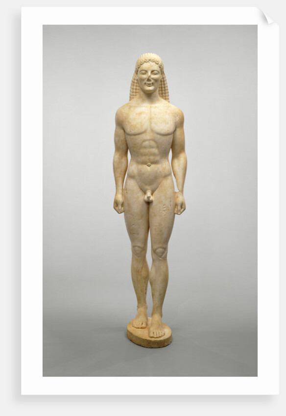 Kouros, c.530 BC by Greek school