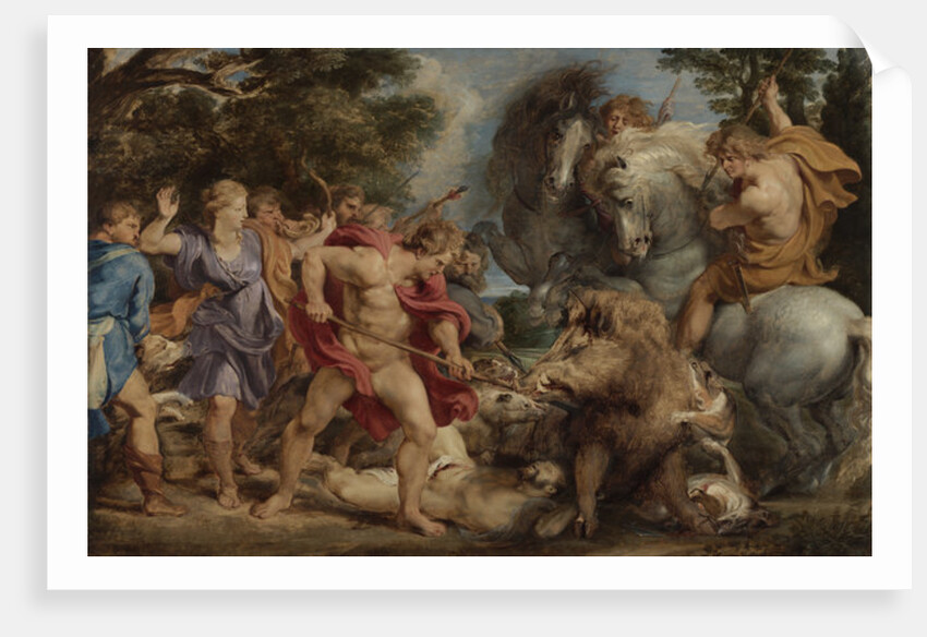 The Calydonian Boar Hunt, c.1611-2 by Peter Paul Rubens