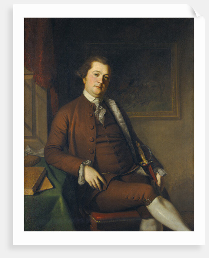 John Philip de Haas, 1772 by Charles Willson Peale