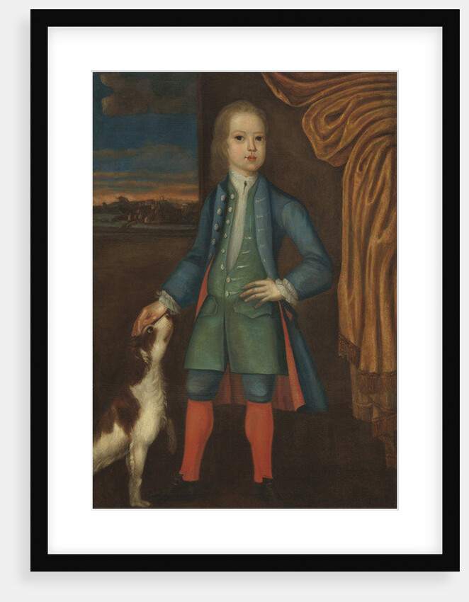 Boy in blue coat, c.1730 by American School