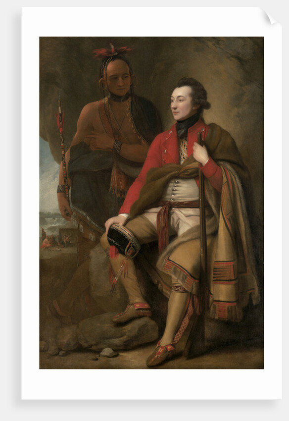 Colonel Guy Johnson and Karonghyontye, 1776 by Benjamin West