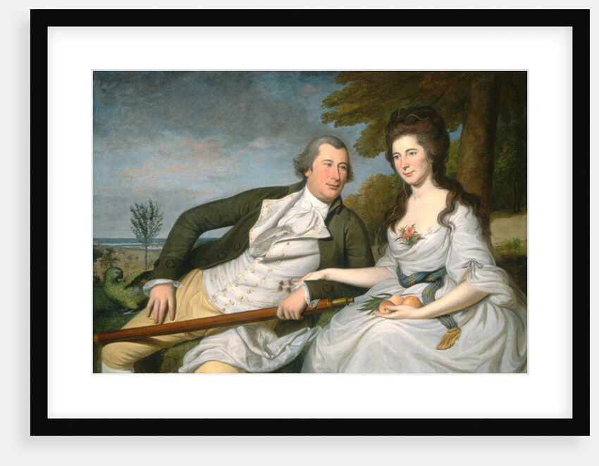 Benjamin and Eleanor Ridgely Laming, 1788 by Charles Willson Peale