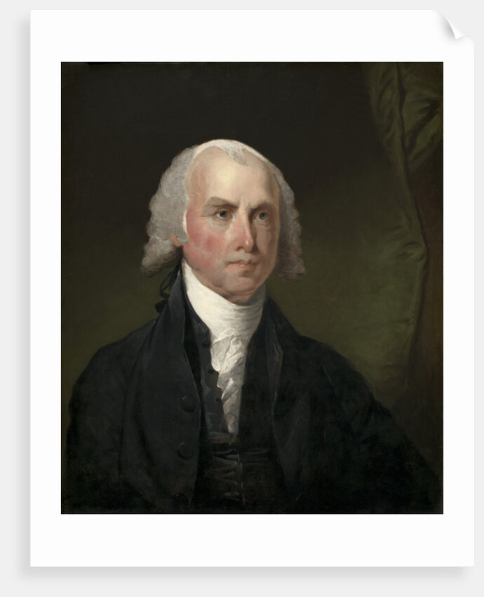 James Madison c.1821 by Gilbert Stuart