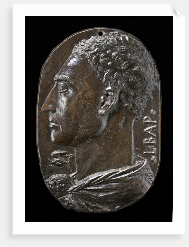 Self-Portrait, c.1435 by Leon Battista Alberti